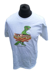 Rick Wakeman Journey To The Centre of The Earth Promo Tour T-Shirt L-SEE VIDEO - Picture 1 of 4