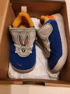 Nike Lebron Size 8C Low SE Bugs Bunny Tune Squad Space Jam DB4964-410 Z1 - Picture 1 of 9