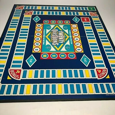 20 Fragen Ersatz Spielbrett NUR, Spiel der Menschen, Orte und Dinge 1988 - Bild 1 von 2