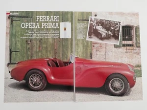 Clipping Ritaglio Articolo 1991 La 815 FERRARI Opera Prima - La Storia - Foto 1 di 4