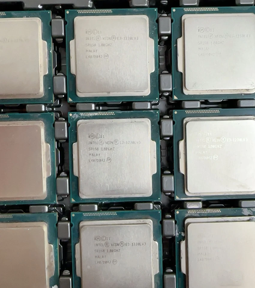 Intel Xeon E3-1230L V3 SR158 1.8GHz 25W 4C/8T LGA1150 CPU processor - Image 1 of 1