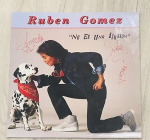 EX MENUDO RUBEN GOMEZ NO ES UNA ILLUSION 1ST SOLO VINYL LP 1989 Signed - Picture 1 of 3