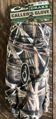 Drake Waterfowl LST LEFT Caller Glove (1 Glove to Wear on LEFT HAND) Size SMALL - Image 1 of 4