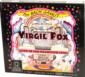 Reference Recordings CD RR-107: Virgil Fox - The Bach Gamut - 2006 USA SEALED - Foto 1 di 2