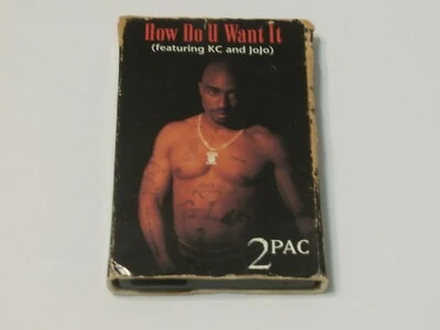 2pac Death Row How do U want it Cassette Tape Tested Very Good - Image 1 of 4