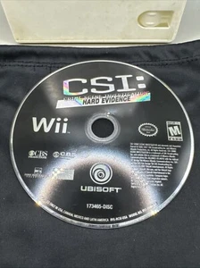 CSI: Crime Scene Investigation - Hard Evidence - Nintendo Wii Game - Picture 1 of 3