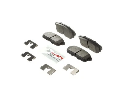 Pastillas de freno traseras de cerámica Bosch con herrajes para Nissan Sentra 2002-2006 2,5 L L4 Foto 1 de 4