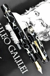 OMAS Galileo Galilei Limited Edition B 18K Gold Nib Fountain Pen + Box Good Nice - Picture 1 of 24