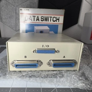 Manual Data Switch AB Switch Parallel DB-25 CENTRONICS - 36 - Picture 1 of 10