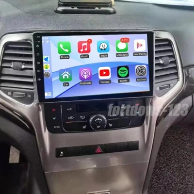 FORTDOWS-123 10.1'' Car Stereo Radio GPS Android 13 Carplay for Jeep Grand Cherokee 2011-2013