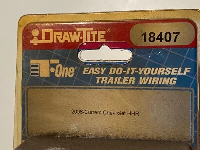 Kit de conector de remolque Draw-Tite 18407, Chevrolet HHR 2006-ACTUAL, NUEVO Foto 1 de 3