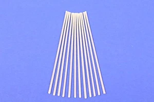 12 Glasfaser Ersatzpinsel 2 mm Glasfaserradierer Glasfaserstift Polierstift - Picture 1 of 1
