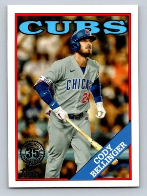 2023 Topps #2T88-6 Cody Bellinger Chicago Cubs - Image 1 of 2