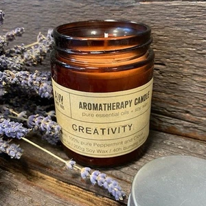 Vegan Soy Wax Candle 200g – Hand-Poured, Aromatherapy, Essential Oils - Picture 1 of 1