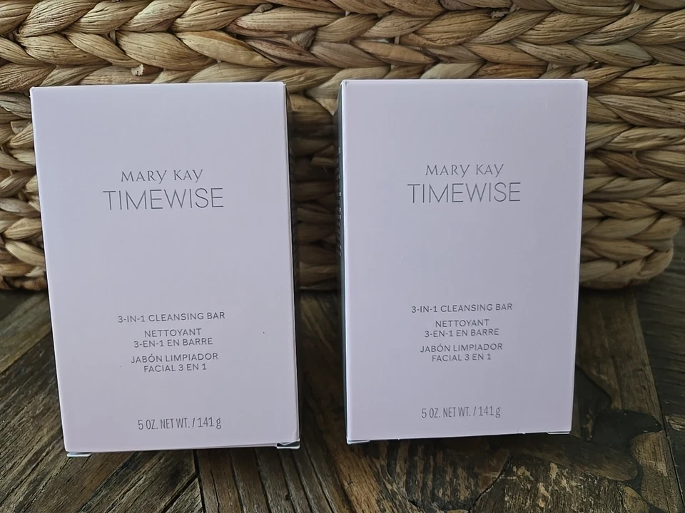  Mary Kay Timewise 3 in 1 Cleansing Bar  Lot Of 2 DISCONTINUED  Buy More Save $$ - Image 1 of 2