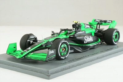 Spark 1/43 Sauber C44 #24 2024 F1 Bahrain GP Guanyu Zhou Diecast - Immagine 1 di 2