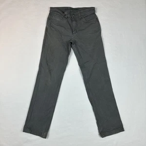 Duluth Pants Mens 30x32 Flex Fire Hose Gray Slim Fit Utility Workwear - Picture 1 of 13