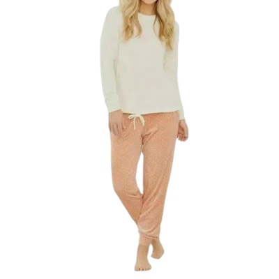 Juego de pijama Three Dots 2 piezas súper suave con elástico talla grande Foto 1 de 4