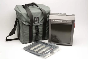 Sharper Image 8x8" Slide Viewer 3x Magnification, sorter, case, Great! - Picture 1 of 11