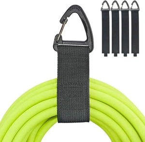 Verlängerungskabelhalter Organizer (4er Pack L), Aufhänger für L, schwarz - Bild 1 von 8