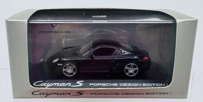 Collection Paul’s Model Art Minichamps Porsche Cayman S  Noire - Neuve en boîte - Photo 1/4