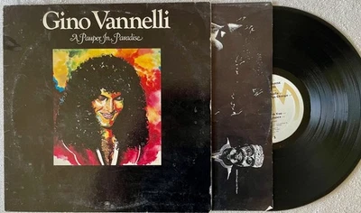 Gino Vanelli A PAUPER IN PARADISE (A&M SP4664) 1977 LP w/insert sleeve - Image 1 of 2