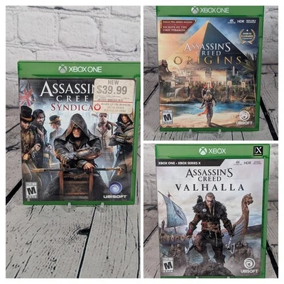 Assassin's Creed Bundle Lot of 3Microsoft Xbox One Games - Image 1 of 4