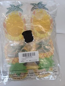 Pineapple Sunglasses New Lot Of 6 Sealed Party Favors Summertime - Picture 1 of 4