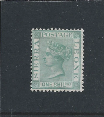 SIERRA LEONA 1876 1s VERDE COMO NUEVO SG 22 CAT 95€ Foto 1 de 2
