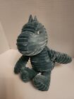 Carters Corduroy Dino Dinosaur Ribbed Baby Toy Stuffed Animal Plush Lovey 10"EUC