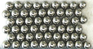 1/2 oz 5/32 inch Chrome Steel Balls Approx 50 count - Picture 1 of 1