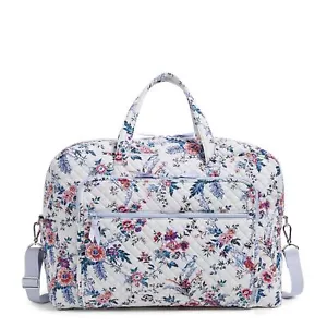 Vera Bradley Iconic Grand Weekender Travel Bag Signature Cotton Magnifique Fl... - Picture 1 of 6