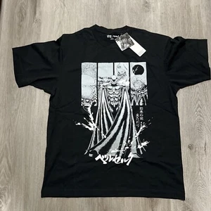 Uniqlo UT Large Berserk Griffith Black Tshirt Dark Fantasy Horror New With Tag - Picture 1 of 5