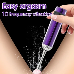 Finger Massage Wand Vibrator Dildo Clit G-Spot Stimulator Orgasm Sex Toys Women - Picture 1 of 5