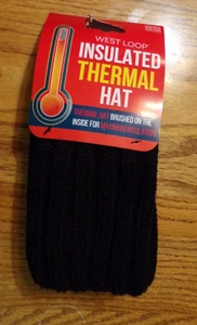 West Loop ~ isolierte Thermomütze ~ schwarz ~ Unisex Einheitsgröße ~ NEU mit Etikett - Bild 1 von 1
