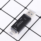 3 In 1 USB Type-C Micro USB Reader USB2.0 Universal Memory OTG Reader for