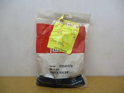 Delco 22048578 Air Check Valve NOS - Image 1 of 3