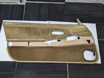 Dodge Daytona Turbo Z Chrysler Laser Tan Ginger Cloth Door Panels - Image 1 of 4