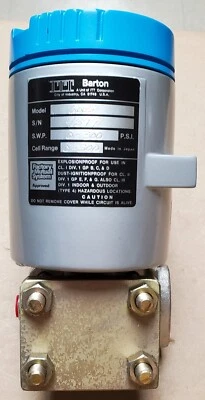 Transmisor de presión ITT Barton 6005 0-300 PSI Foto 1 de 4