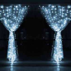 2M Breite x 5M unten 1000 RGB/CW/WW LEDs Fee, Schnur, Event Deko Hochzeit Licht 240V - Bild 1 von 20