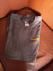 Rare! Vintage Collectible EOS Airlines Logo T-Shirt Gray Cotton Sz XL NEW!