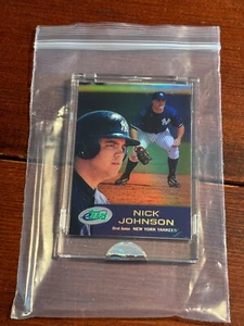 Nick Johnson 2001 Inaugural Limited Edition eTopps-Factory Sealed-RefractorYanks - Picture 1 of 3