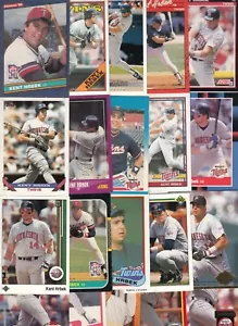 KENT HRBEK Carte da baseball vintage 25 ct - Tutte diverse - Foto 1 di 1