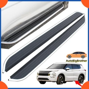 Fit For Mitsubishi Outlander 2022-2024 Running Boards Side Steps Pedals Nerf Bar - Imagen 1 de 16