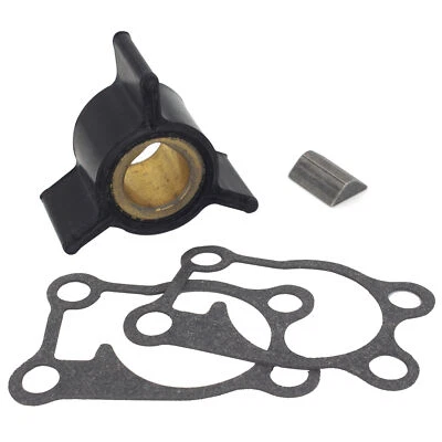 0767407 Water Pump Impeller with Key Gasket for Johnson Evinrude 2-4 HP Outboard - Image 1 of 4