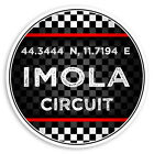 2 x 10cm Imola Circuit Vinyl Stickers - Italy Race Track Racing Sticker #30707