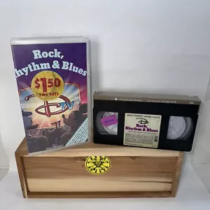 Disney Rock Rhythm & Blues Animated Music Video ( VHS ) In Plastic Case Rare VHS - Foto 1 di 8