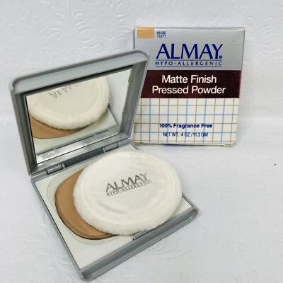 Almay Matte Finish Pressed Powder Compact BEIGE 13277 .4 oz Normal to Dry Skin  - Image 1 of 4