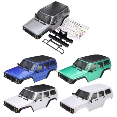 6.10" Wheelbase ABS Cherokee Body W/ Bumpers Kit for 1/18 TRX4M Bronco Defender - Image 1 of 4