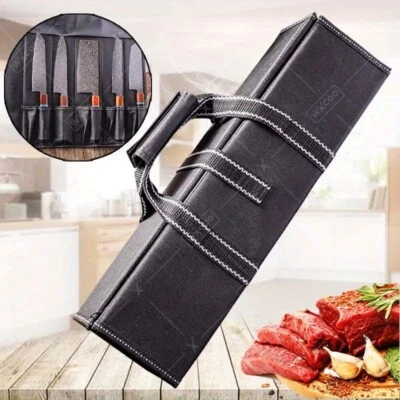 WXCOO Portable Kitchen Cooking Chef Knife Roll Bag Waterproof Oil-proof Storage Bag